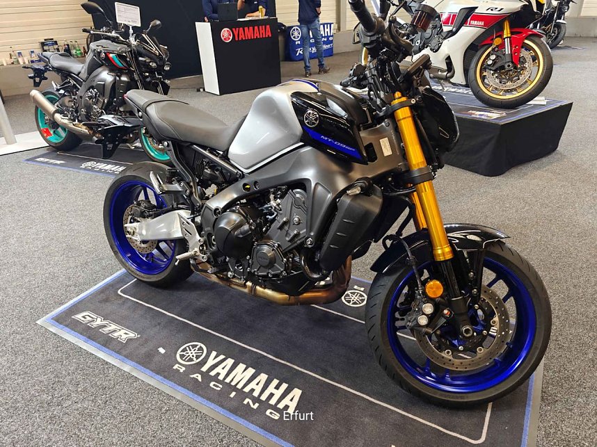 Peter Blei unterwegs auf der Motorradmesse