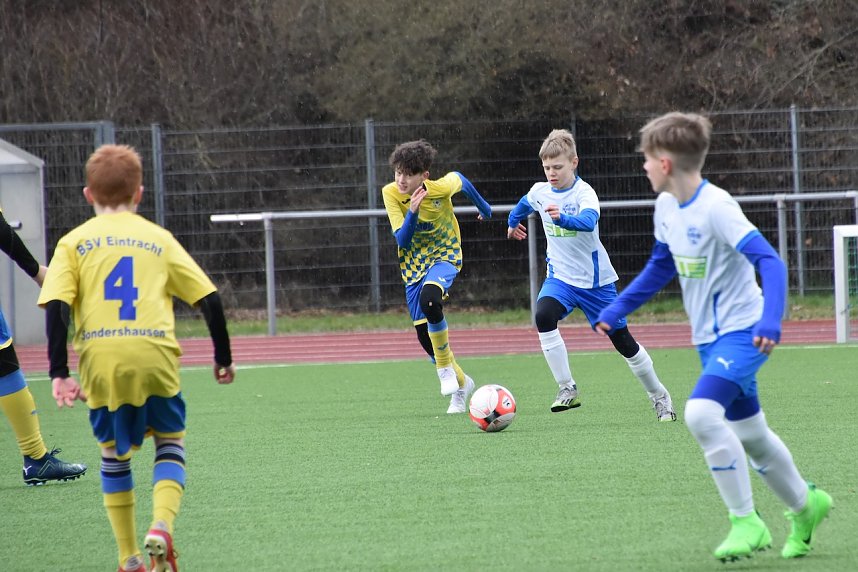 Pokalspiel der Wacker-D2 in Sondershausen