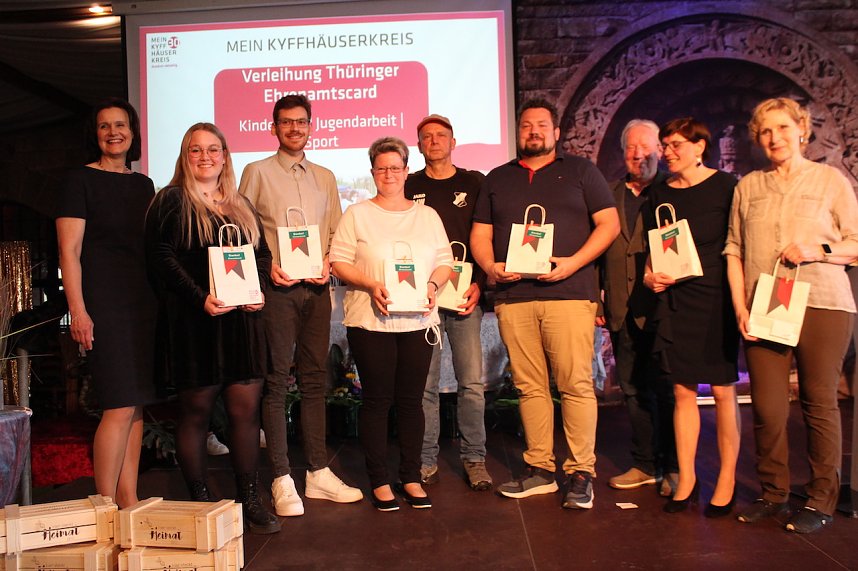 Die 6. Ehrenamtsgala des Kyffh&auml;userkreises wurde von zweihundert G&auml;sten gefeiert