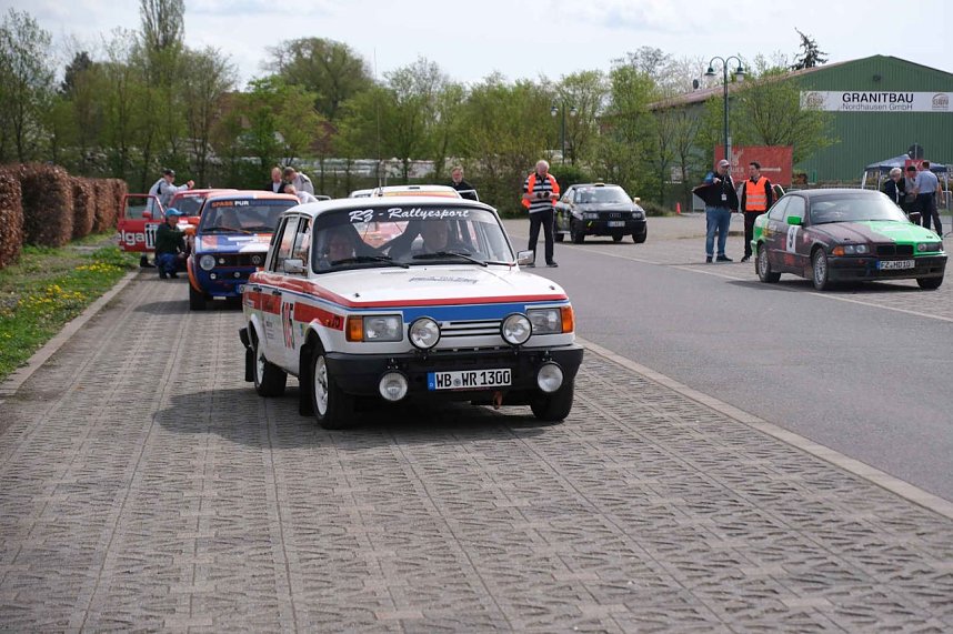 Roland Rallye gestern vor den Toren Nordhausens