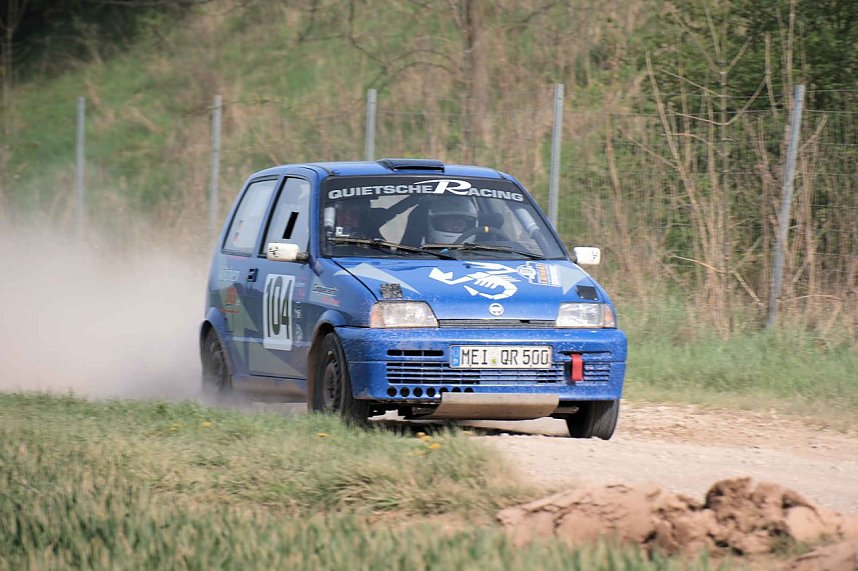 Roland Rallye gestern vor den Toren Nordhausens