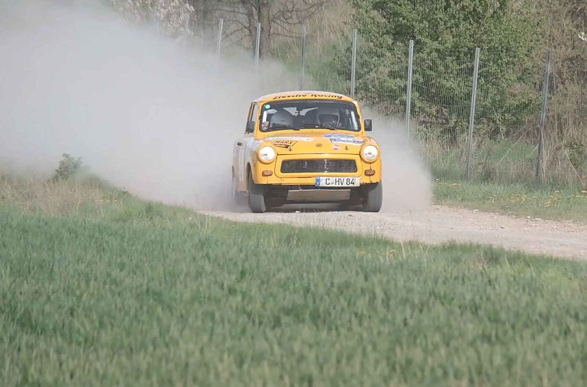 Roland Rallye gestern vor den Toren Nordhausens