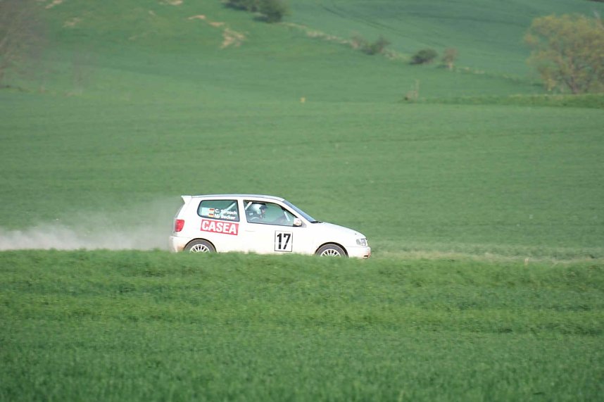Roland Rallye gestern vor den Toren Nordhausens