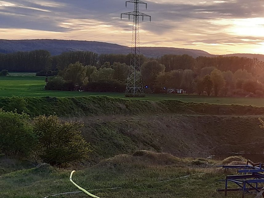 Einsatz zwischen Heldrungen und Bretleben