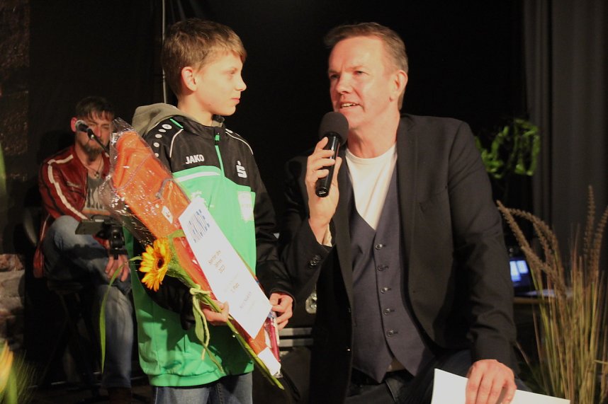 26. Kyffh&auml;user Sportgala auf dem Burghof am Kyffh&auml;user. Ehrung der Sportlerinnen und Sportler