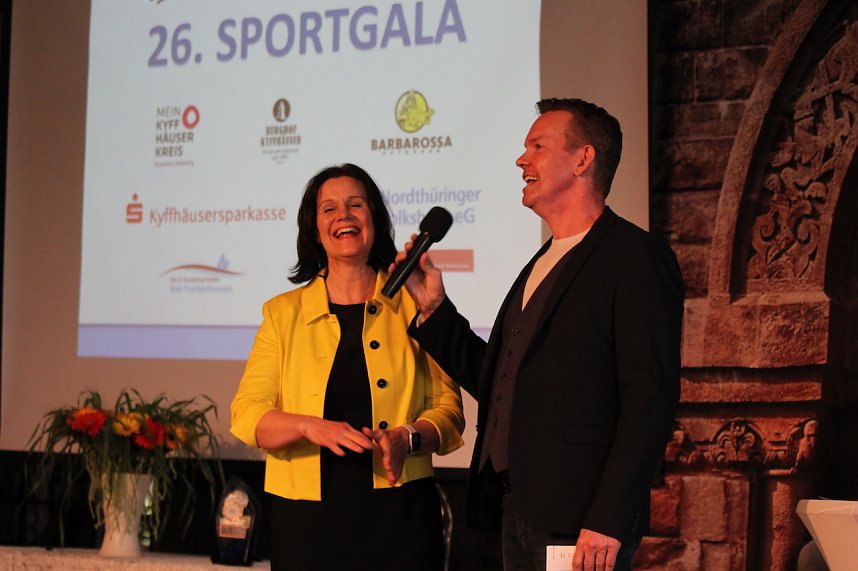 26. Kyffh&auml;user Sportgala im Burghof am Kyffh&auml;user