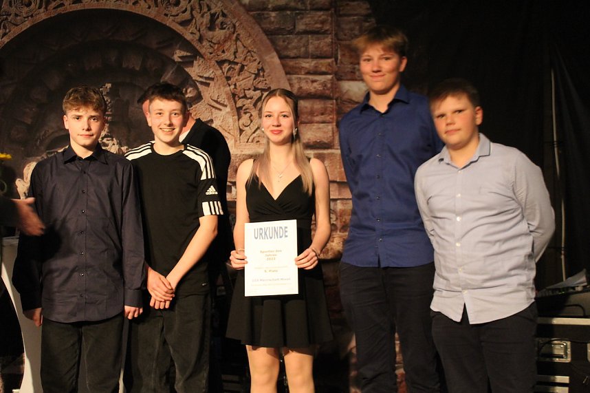 26. Kyffh&auml;user Sportgala im Burghof am Kyffh&auml;user