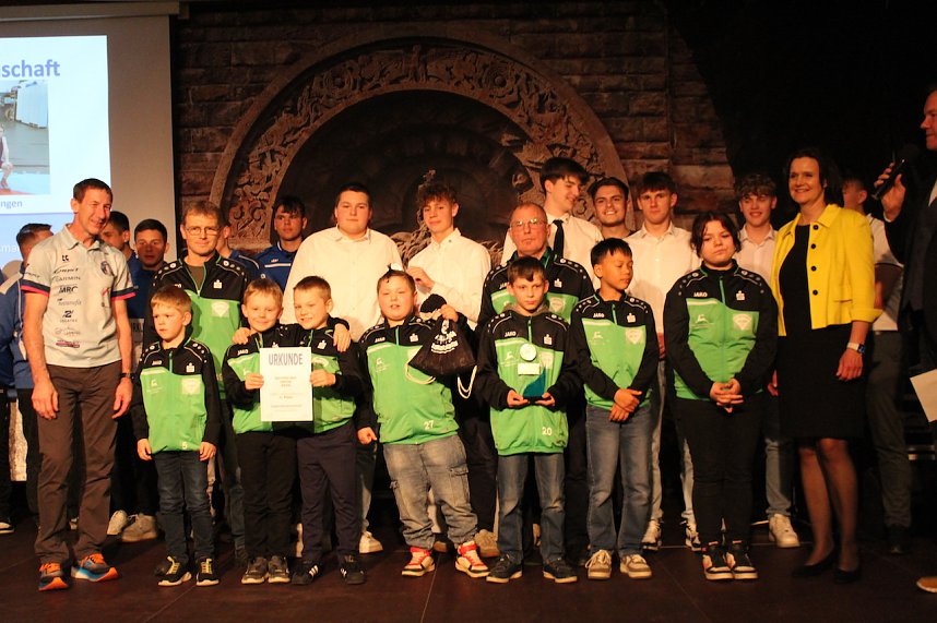 26. Kyffh&auml;user Sportgala im Burghof am Kyffh&auml;user