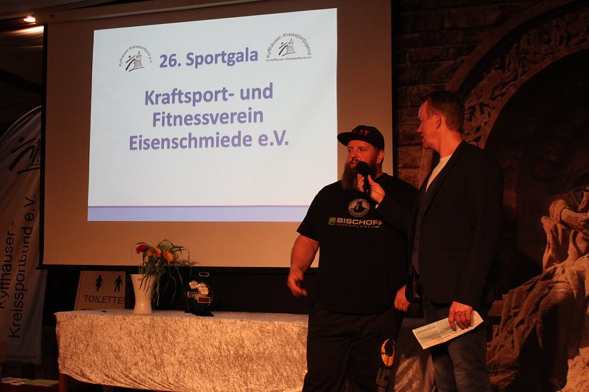 26. Kyffh&auml;user Sportgala im Burghof am Kyffh&auml;user