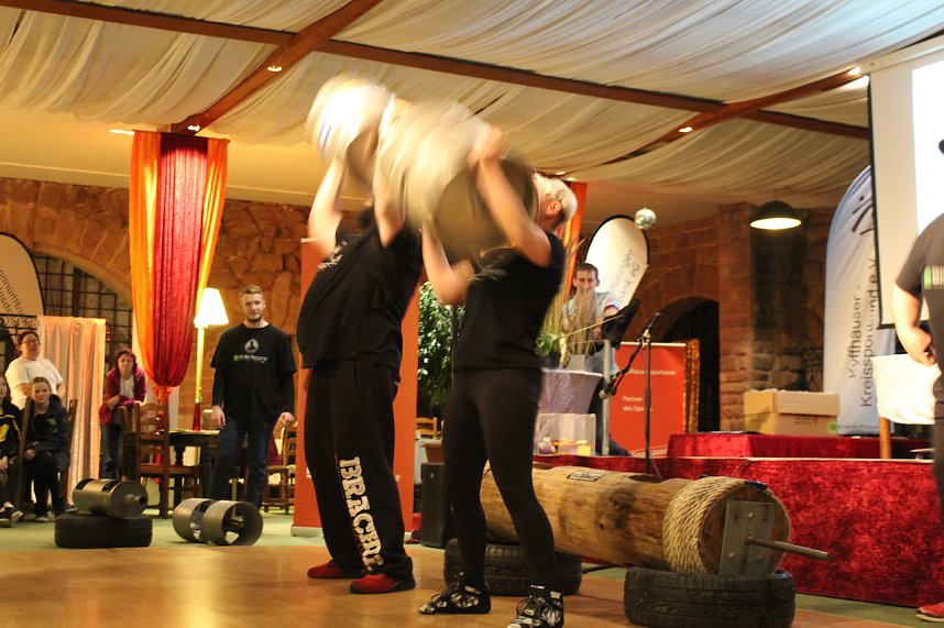 26. Kyffh&auml;user Sportgala im Burghof am Kyffh&auml;user