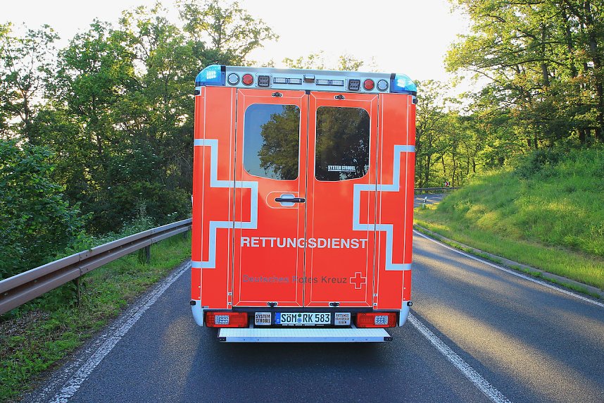 Schwerer Unfall bei Bendeleben