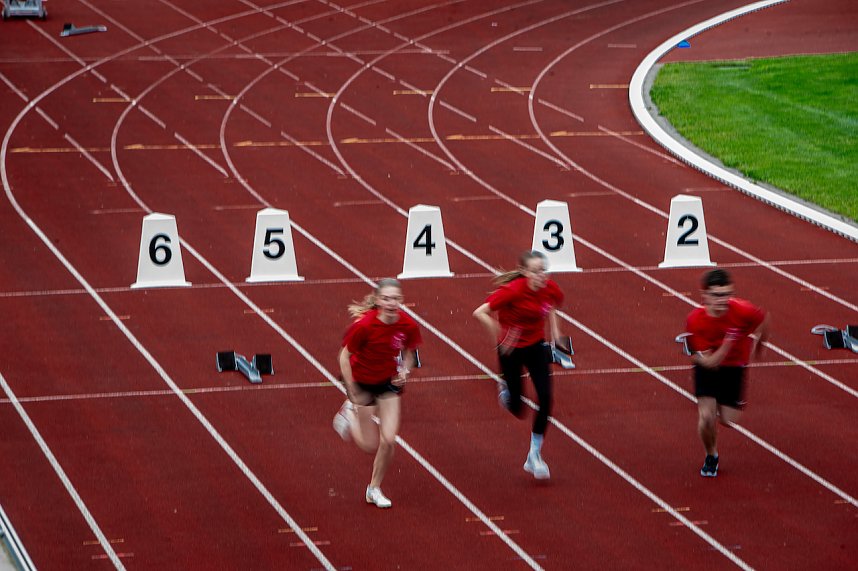 Schulamtsfinale in der Leichtathletik begeisterte