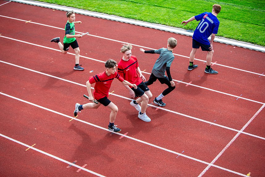 Schulamtsfinale in der Leichtathletik begeisterte