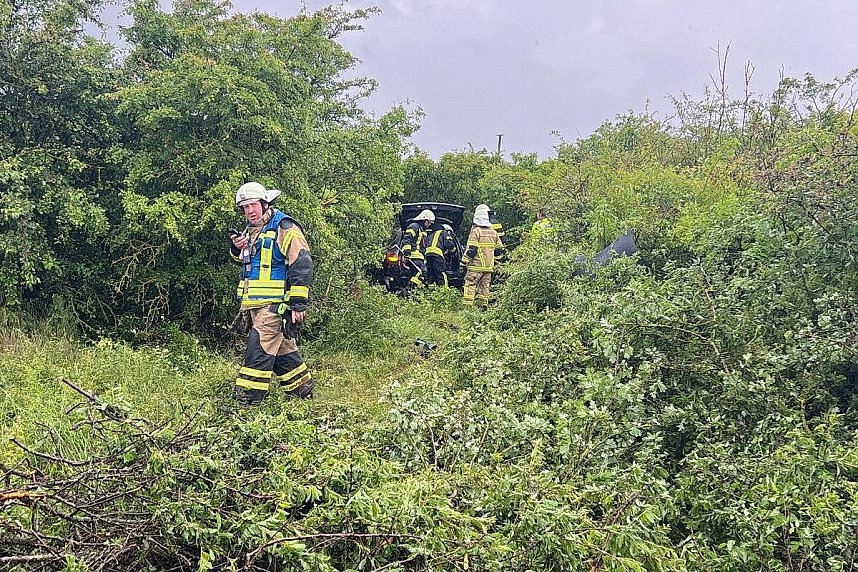 Unfall bei Nordhausen