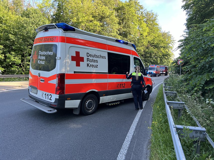 Unfall mit hohem Sachschaden Ebeleben in Richtung Sondershausen