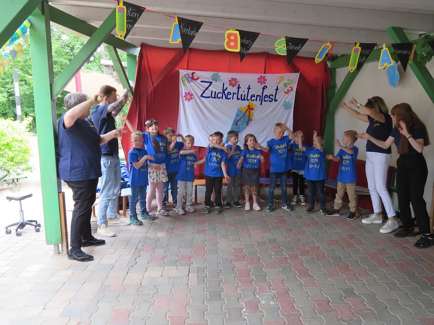 Zuckert&uuml;tenfest in der Kindervilla in Bad Frankenhausen