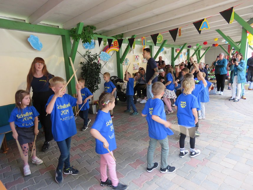Zuckert&uuml;tenfest in der Kindervilla in Bad Frankenhausen
