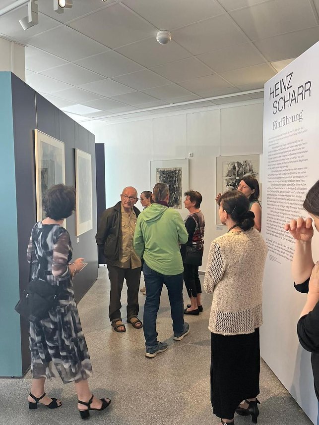 Ausstellung zum 100. Geburtstag von Heinz Scharr