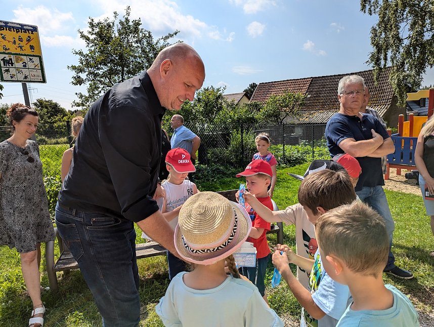 M&uuml;hlenspielplatz in Immenrode er&ouml;ffnet
