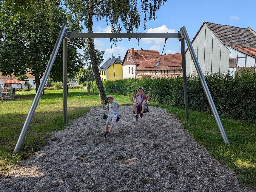 M&uuml;hlenspielplatz in Immenrode er&ouml;ffnet