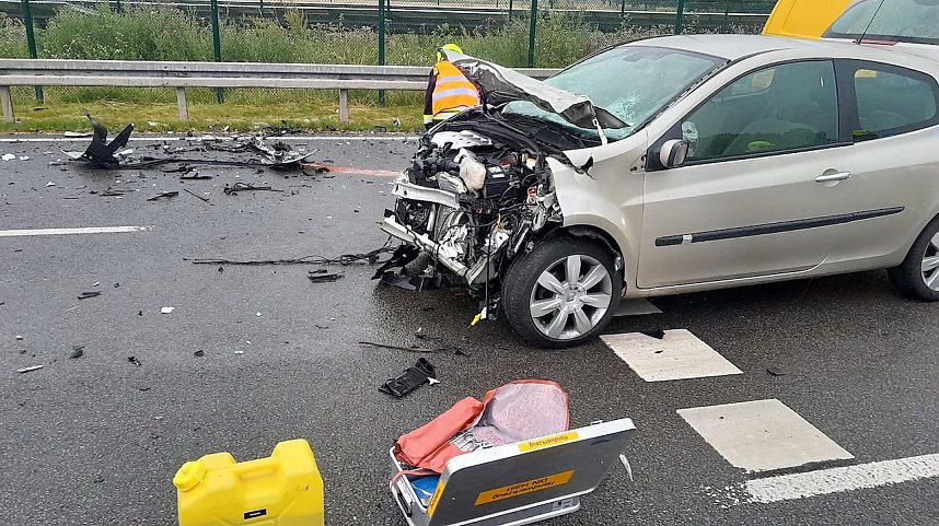 Schwerer Unfall auf der Landstra&szlig;e 1172 