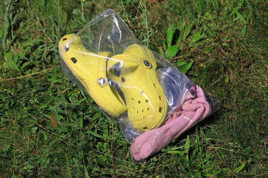 Suchaktion am Gro&szlig;enehricher Stau