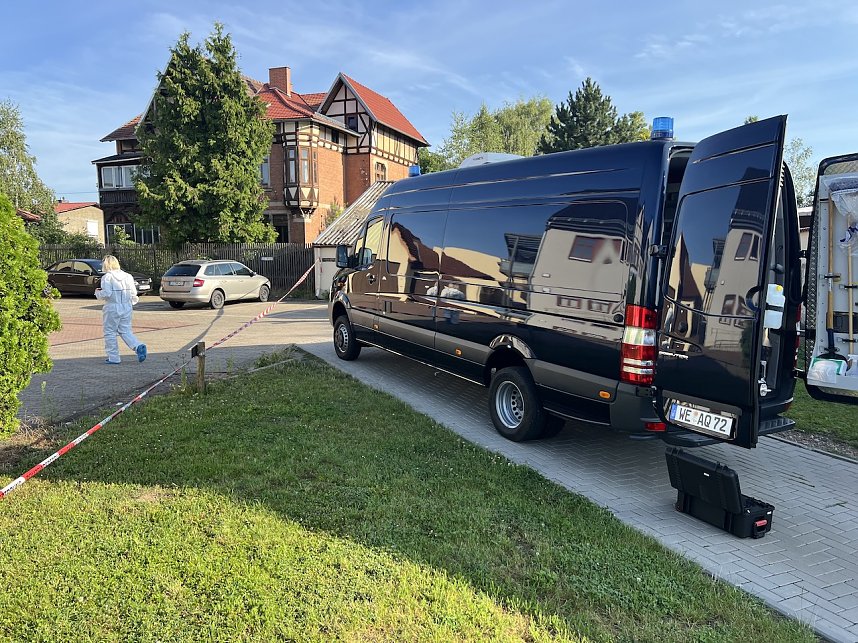 Untersuchungen nach Sprengung eines Geldautomaten in Ebeleben