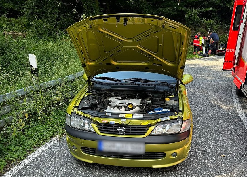 Unfall auf den Kyffh&auml;user-Serpentinen