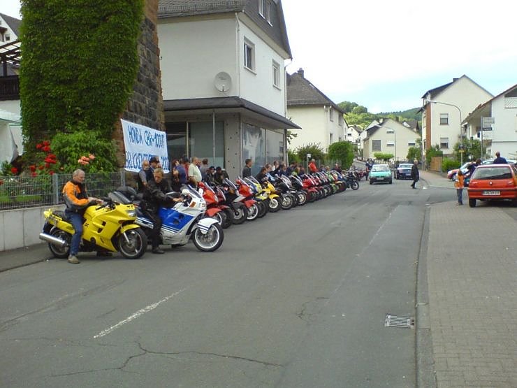 Hondafreunde treffen sich
