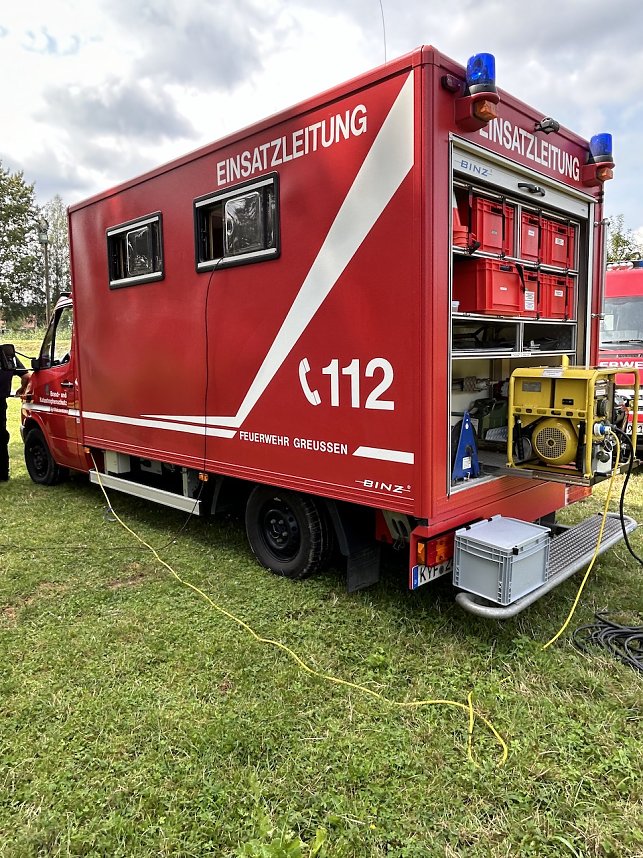 Feuerwehr-Drohnen-Einsatz im Kyffh&auml;userland bei einer &Uuml;bung