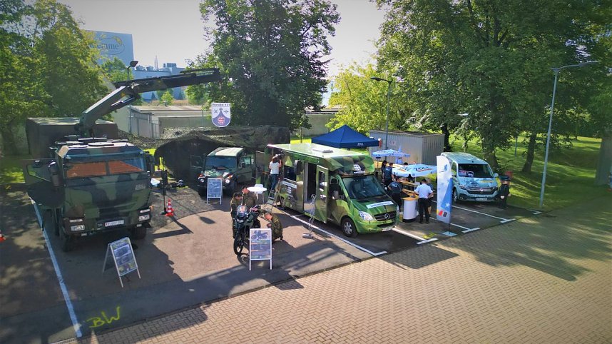 Tag der offenen T&uuml;r bei der Polizeiinspektion Nordth&uuml;ringen in Nordhausen