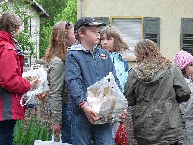 Bau eines Insektenhotels