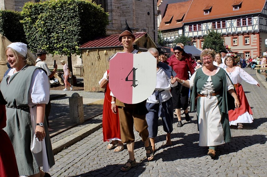 Er&ouml;ffnung 30. Mittelalterstadtfest Bad Langensalza