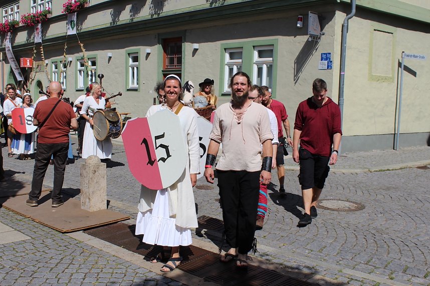 Er&ouml;ffnung 30. Mittelalterstadtfest Bad Langensalza