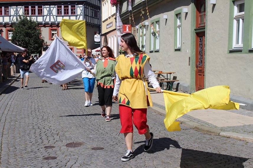 Er&ouml;ffnung 30. Mittelalterstadtfest Bad Langensalza