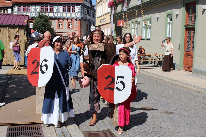 Er&ouml;ffnung 30. Mittelalterstadtfest Bad Langensalza