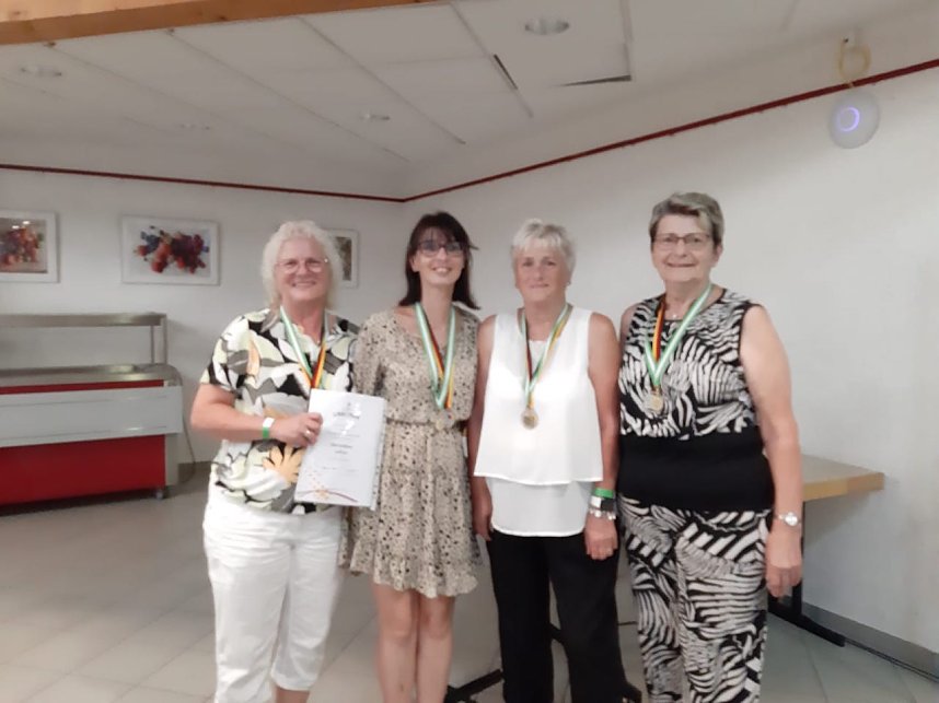 Die Bosselmannschaften der BRSG Kyffh&auml;user haben erfolgreich an den Deutschen Meisterschaften teilgenommen