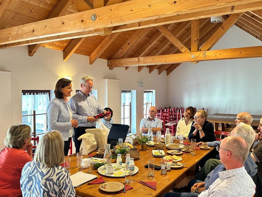 Vertreter der LEADER Region Pfalz zu Gast im Kreis