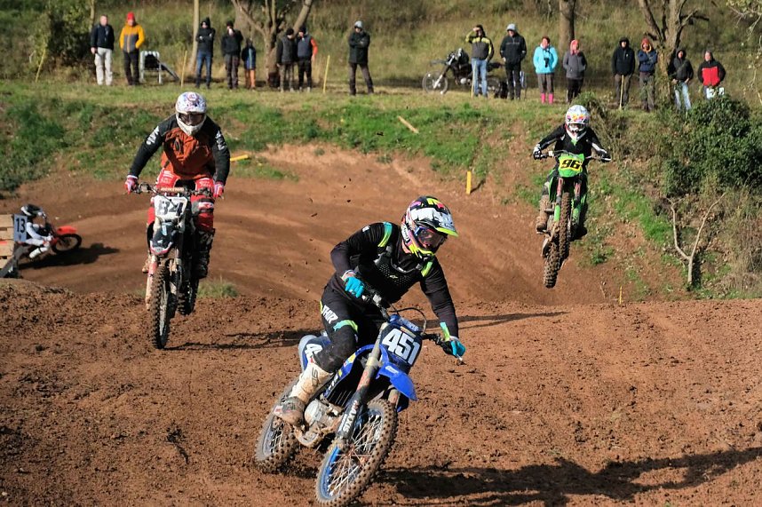 Peter Blei unterwegs beim Motorcross