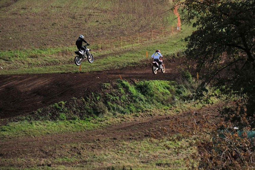 Peter Blei unterwegs beim Motorcross
