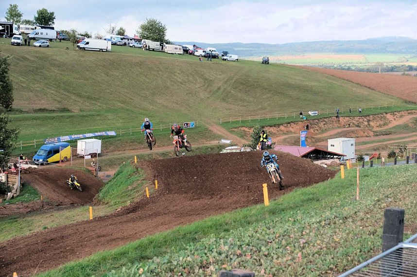 Peter Blei unterwegs beim Motorcross