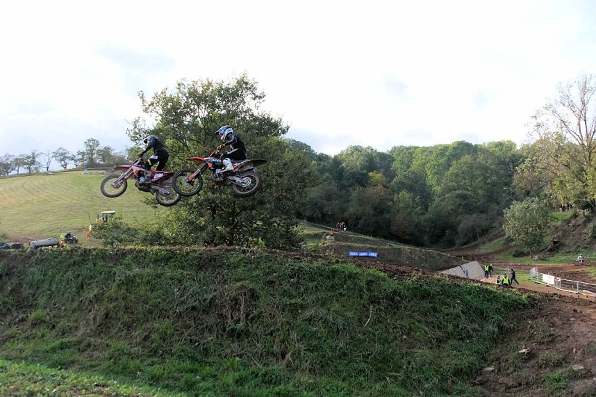 Peter Blei unterwegs beim Motorcross