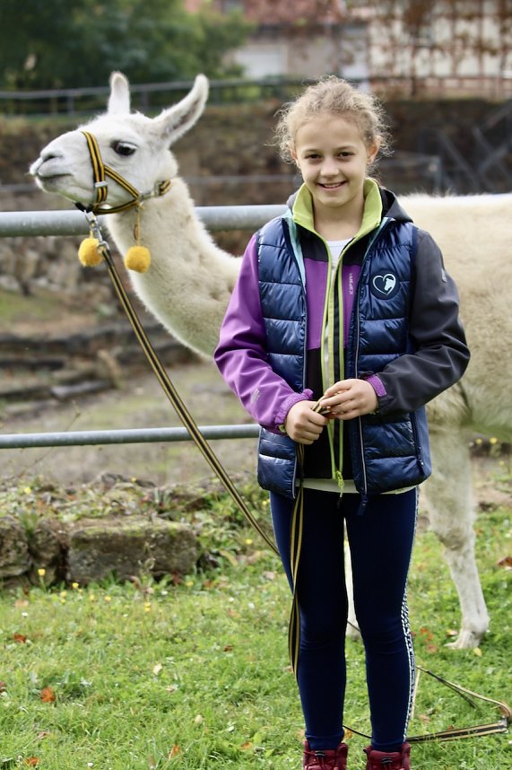 Unterwegs mit den Unstrut Lamas aus Herbsleben