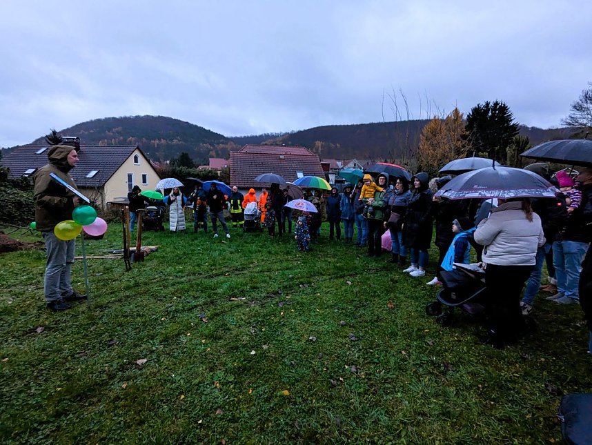 Pflanzaktion in Bebra