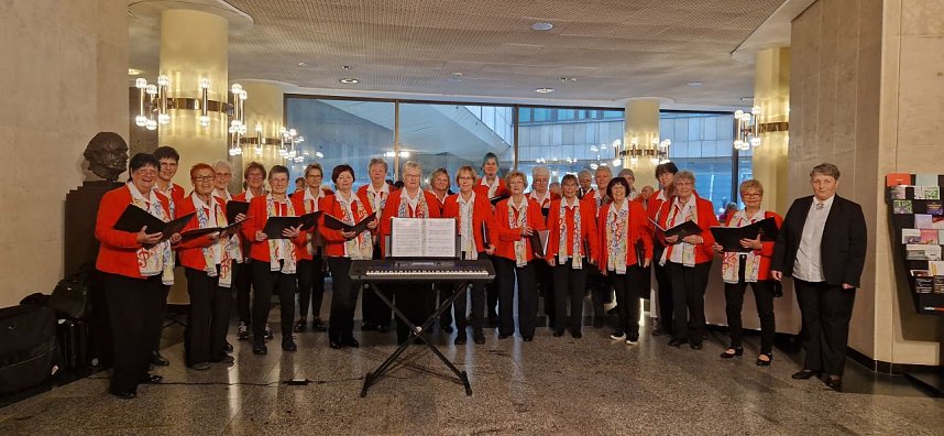 Frankenh&auml;user Frauenchor zu Gast im Gewandhaus in Leipzig
