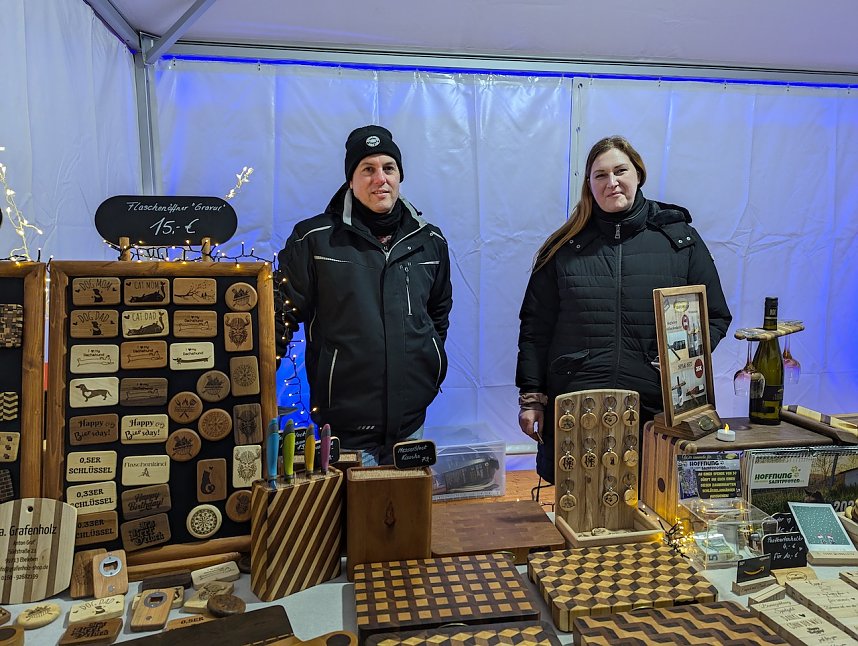 Lichterglanz im Sondersh&auml;user Schlosshof