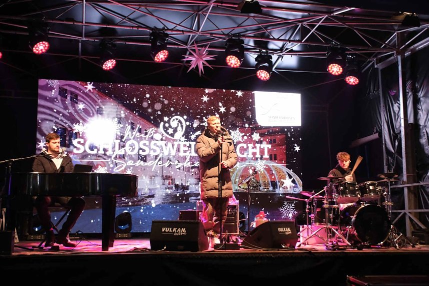 Peter unterwegs auf der Schlossweihnacht in Sondershausen