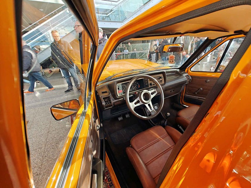 Peter Blei unterwegs auf der Automesse Erfurt