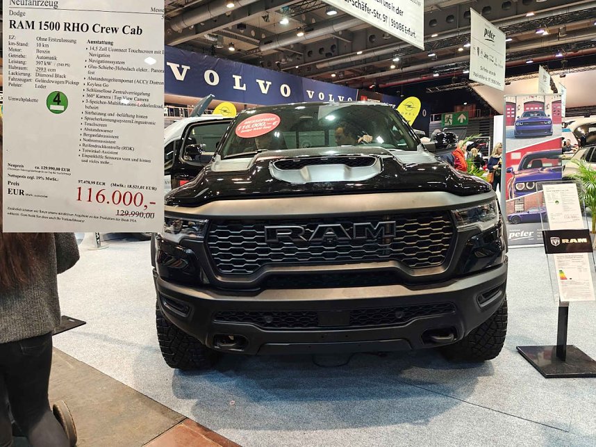 Peter Blei unterwegs auf der Automesse Erfurt