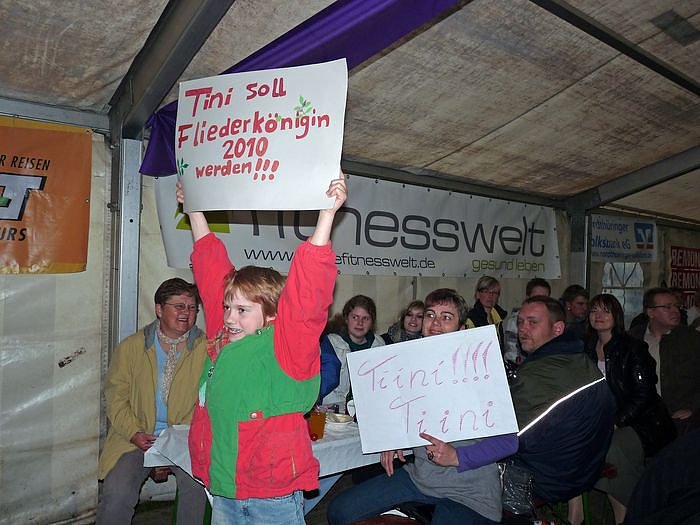 Fliederk&ouml;nigin gew&auml;hlt